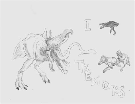 I 'SHRIEKER' Tremors by TheMacronian on deviantART