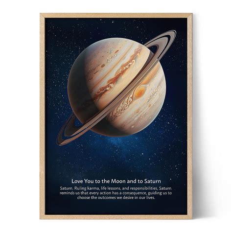 Love You to the Moon and to Saturn - Positive Prints