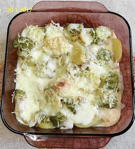 Recette De Gratin De Romanesco Pommes De Terre Et Chorizo