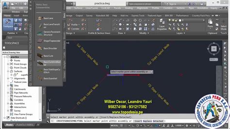 Secciones Transversales Autocad Civil D Parte Youtube