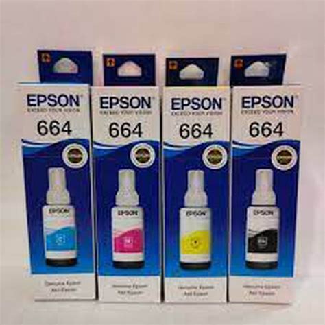 Tinta Epson 664 - Kuning