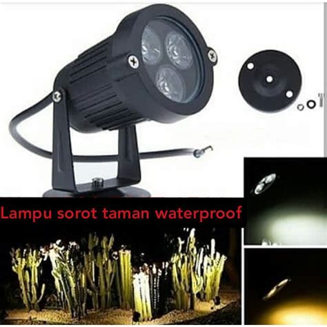 Jual Lampu Sorot Taman Waterproof Outdoor Indonesia Shopee Indonesia