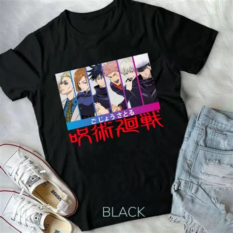 T Shirt Jujutsu Kaisen Sukuna Nuova Yuji Itadori Satoru Gojo Megumi