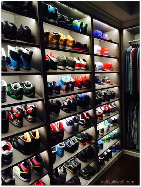 Sneaker Closet Organization And Display