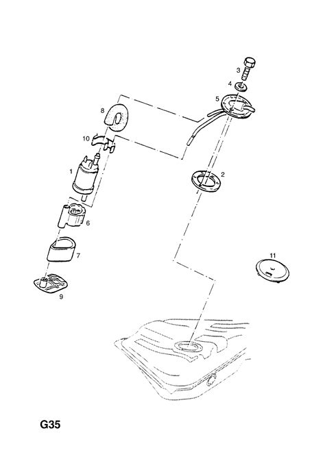 Opel Vectra A Fuel Pump Contd Opel Epc Online Nemigaparts