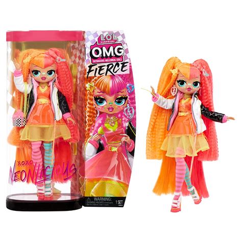 Buy L O L Surprise OMG Fierce Neonlicious 11 5 Fashion Doll With X