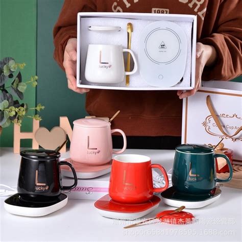 Ysplace Set Gelas Tatakan Pemanas Kopi Teh Susu Cup Warmer Heating Pad