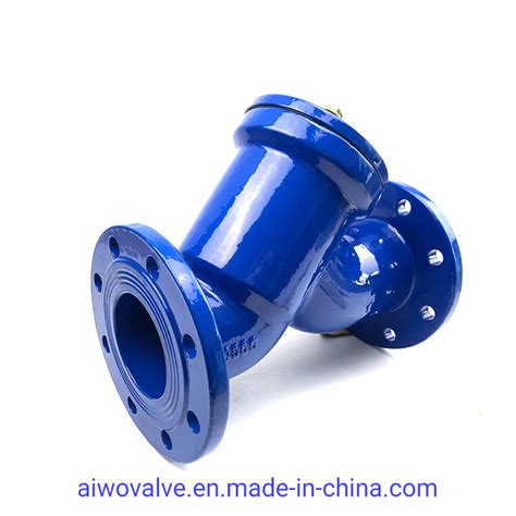 Manufacturers Supply Ductile Iron Carbon Steel Flanged Y Strainer For