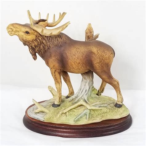 Lot 123 MOOSE Matte Porcelain Figurine Andrea By Sadek Made In