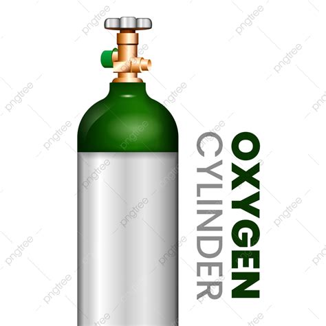 Gambar Clipart Silinder Oksigen Oksigen Silinder Vektor Png Dan