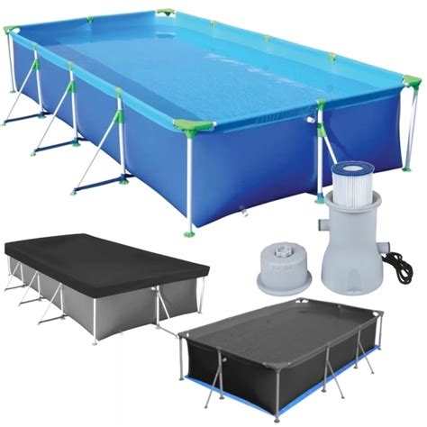 Mandiali E Shop Kit Piscina Retangular L Capa Forro E