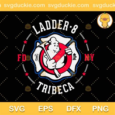 LADDER 8 Tribeca SVG New York City Hook And Ladder 8