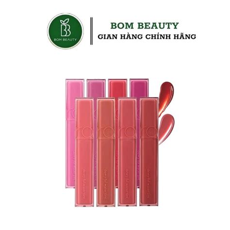 Son Tint Bóng Siêu Lì Cho Đôi Môi Căng Mọng Romand Dewyful Water Tint