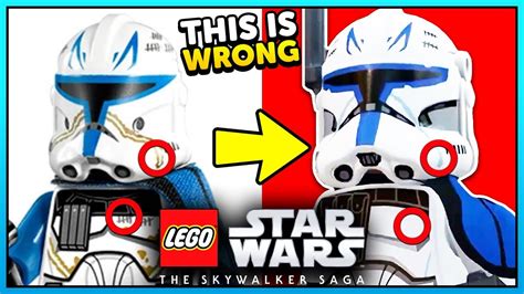 THIS Is WRONG For Captain Rex In LEGO Star Wars The Skywalker Saga