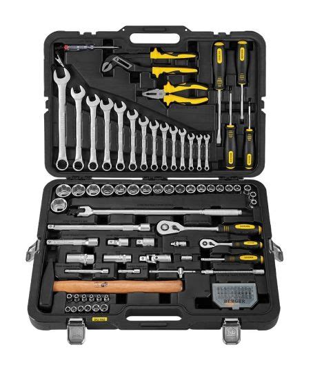 Набор инструментов BERGER BG102-1214 универсальный 102 предмета купить ...