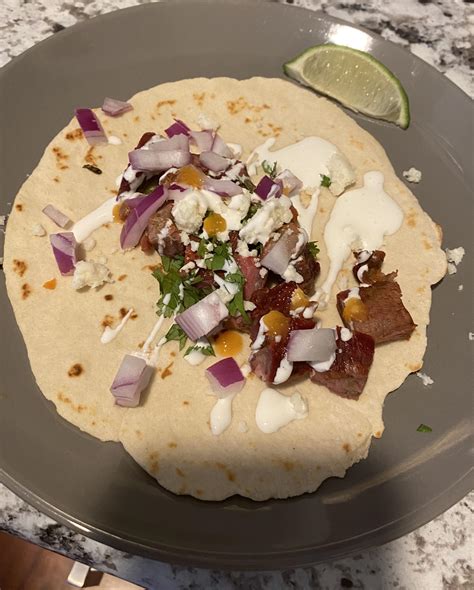 [Homemade] Tortillas and Steak tacos : r/food