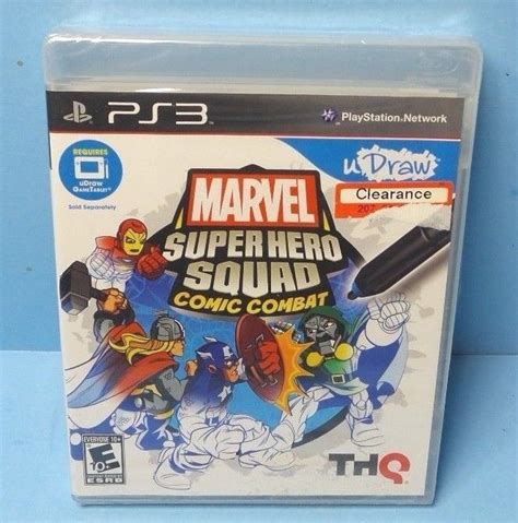 Marvel Super Hero Squad Comic Combat Sony PlayStation 3 2011 PS3