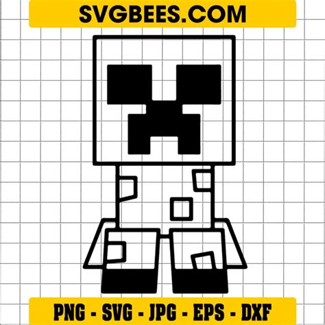 Minecraft SVG - Cut Files - SVGbees