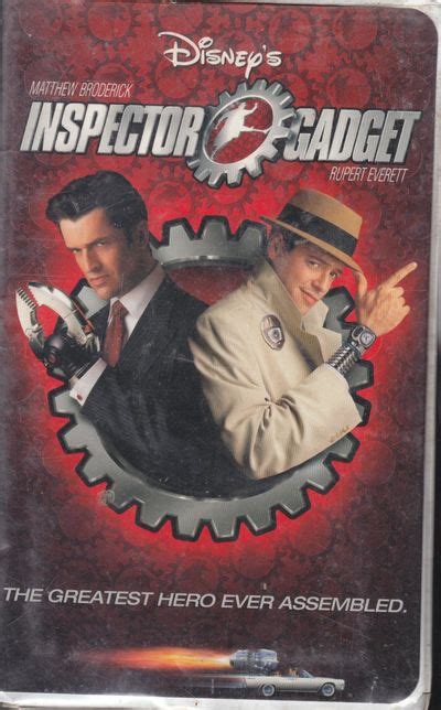 Disney S Inspector Gadget VHS By Matthew Broderick Rupert Everett