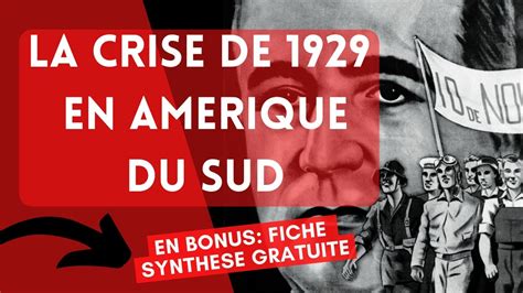 La Crise De En Am Rique Du Sud Histoire Youtube