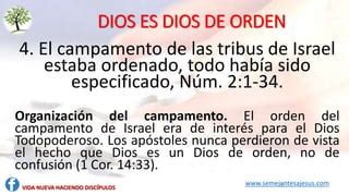 Dios Es Un Dios De Orden Pptx