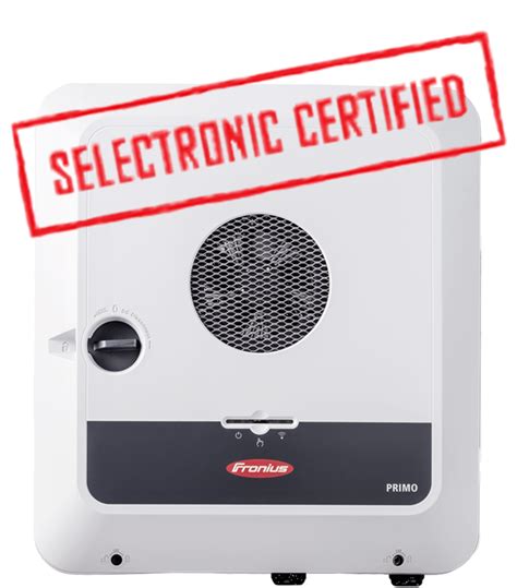 Fronius PRIMO GEN24 10 0 WLAN SCERT Selectronic Certified Inverter Photo