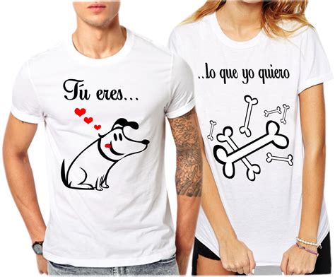 Camisetas Para Parejas Estampado Y Publicidad Camiseta