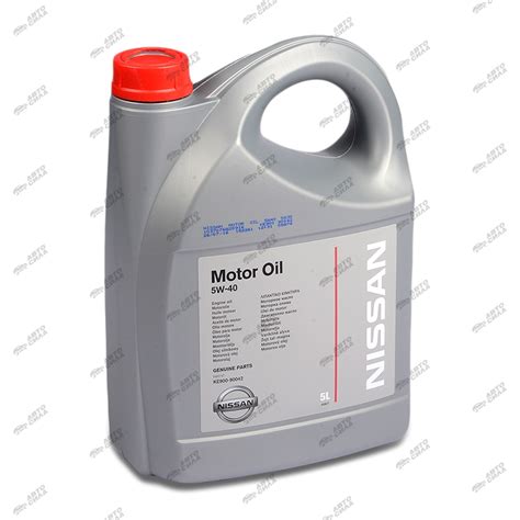 масло моторное NISSAN 5W40 5л синтетика , KE900-90042R, цена - купить в ...