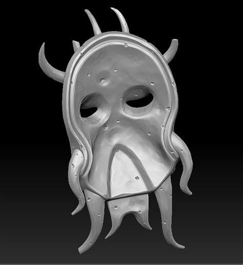 Stl File Cultist Mask・3d Printing Template To Download・cults