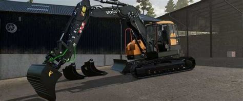 LS22 Volvo ECR145EL Mit Variablem Arm V 1 1 0 0 Bagger Radlader Mod