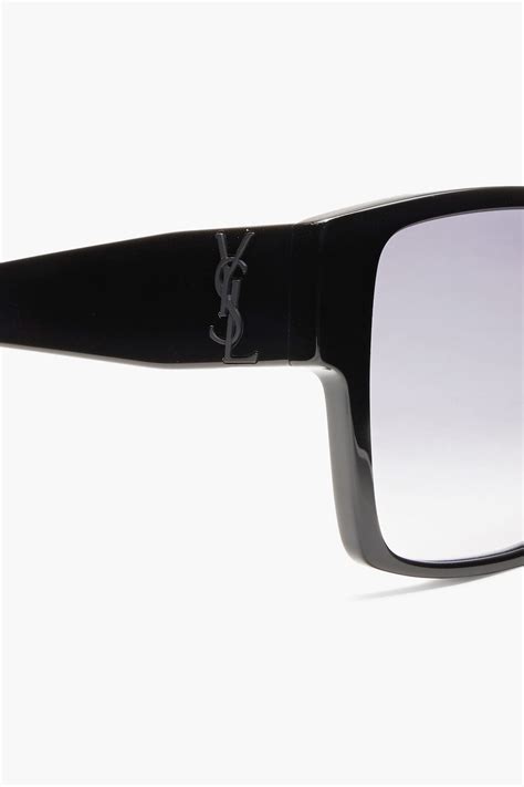 Saint Laurent Square Frame Acetate Sunglasses The Outnet