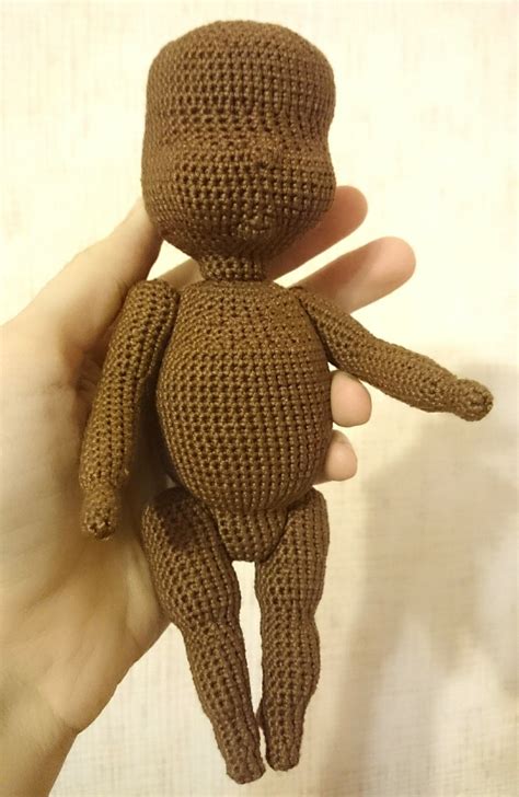 Crochet PATTERN Newborn Doll Body In English Handmade Doll Etsy