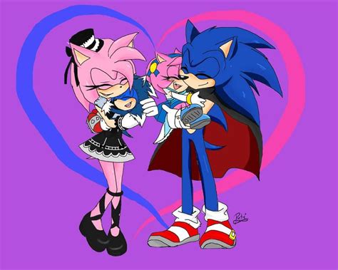 Sonic And Amy Sonic Boom Amy Rose Sonic The Hedgehog Halloween