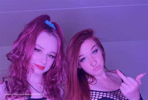 The Hottest Redhead Duo EvaNovaOfficial Official Photos