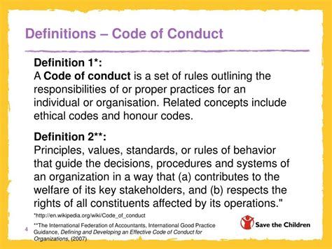 Ppt Code Of Conduct Powerpoint Presentation Free Download Id4306853