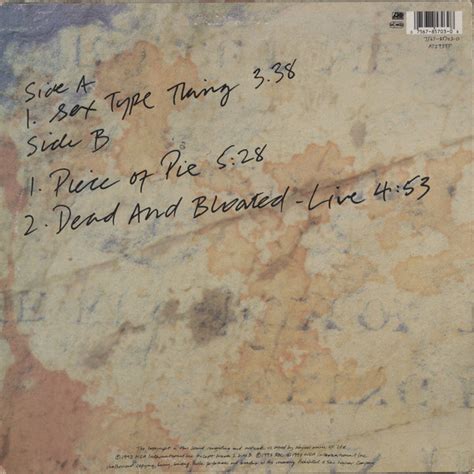 Stone Temple Pilots Sex Type Thing Single Ltd Pic Re Akerrecords Nl