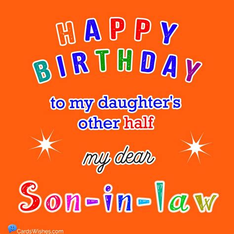 Birthday Wishes For Son In Law 40 Messages Happy Blessed Birthday