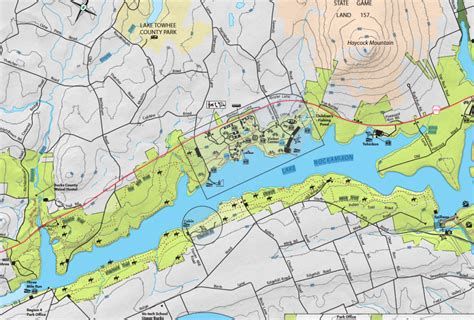 Lake Nockamixon Fishing Map Xzfishing