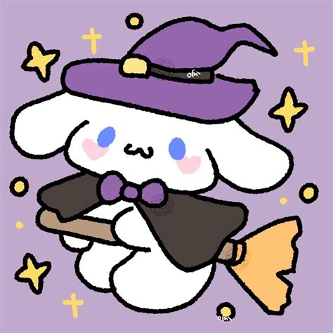 Witchy Cinnamoroll In 2024 Hello Kitty Halloween Hello Kitty Themes Cute Drawings