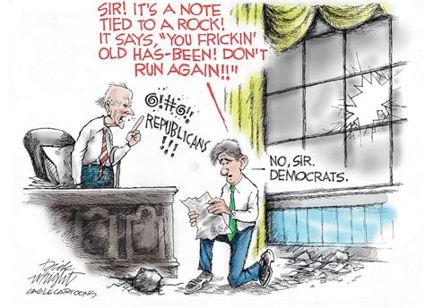 Even Democrats think Biden is too old | CARTOONS | Drawing Board | Opinion