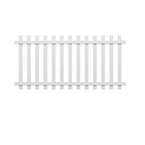 Have A Question About Veranda Glendale 4 Ft H X 8 Ft W White Picket