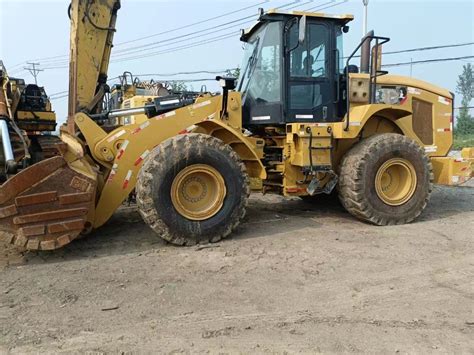 Used Original Cat Gc Wheel Loader Secondhand Newest Model Front