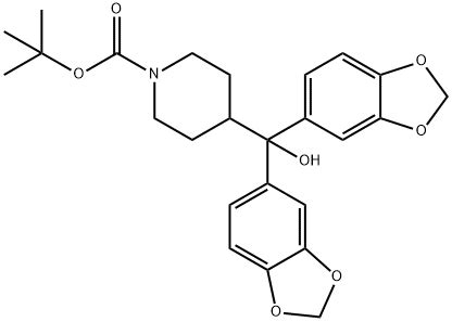 Piperidinecarboxylic Acid Bis Benzodioxol Yl Hydroxymethyl