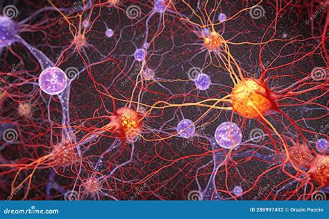 Map Neuronal Connections Revealing Patterns And New Neurons Stock