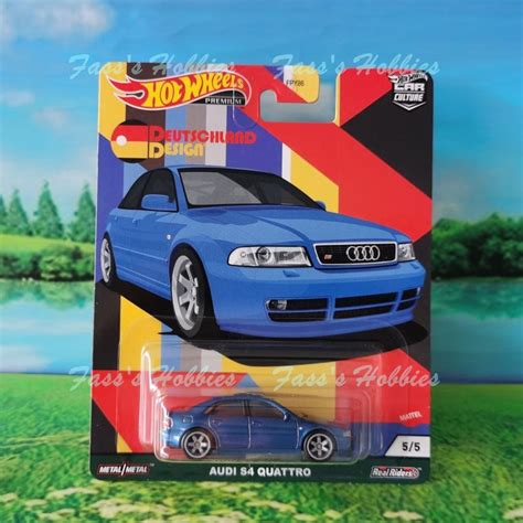 P F HOT WHEELS PREMIUM 2021 CAR CULTURE DEUTSCHLAND DESIGN AUDI S4 QUATTRO Shopee Malaysia