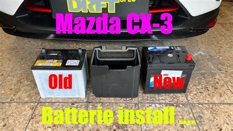 Mazda CX 3 How Install A New Car Batterie YouTube