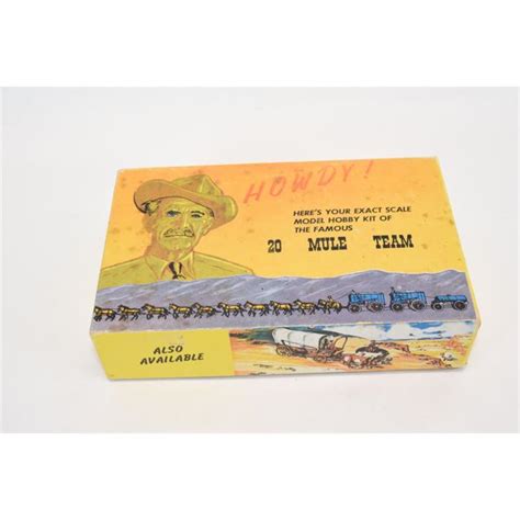 Borax 20 Mule Team Products Model Hobby Kit