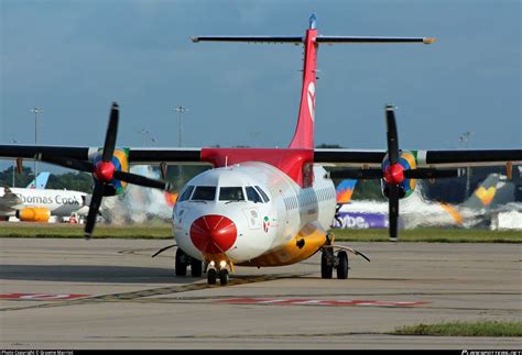 OY RUG Danish Air Transport DAT ATR 72 202 Photo By Graeme Marriot