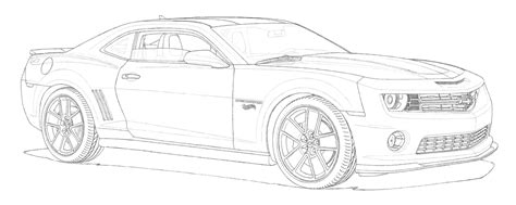 Camaro Ss Drawings