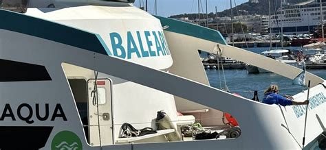 Aquabus Muy Pr Ximo De Fletar Un Eco De Bale Ria Ferrybalear